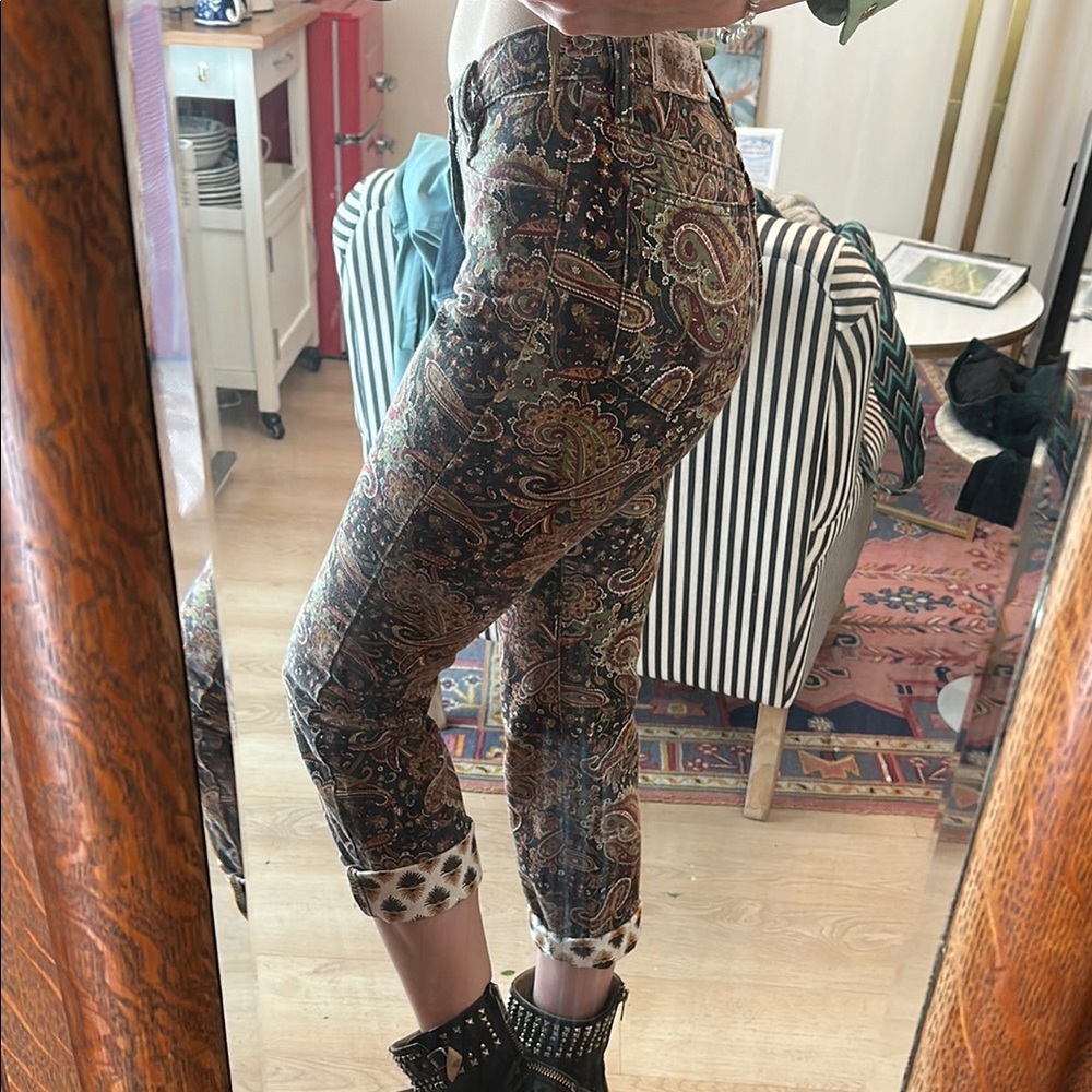 Paisley Print Women's Pants
